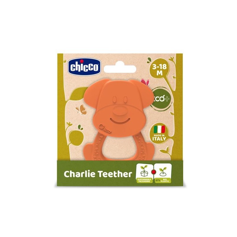 Chicco MASSAGGIAGENGIVE - GUFO - ECO+ sonaglio