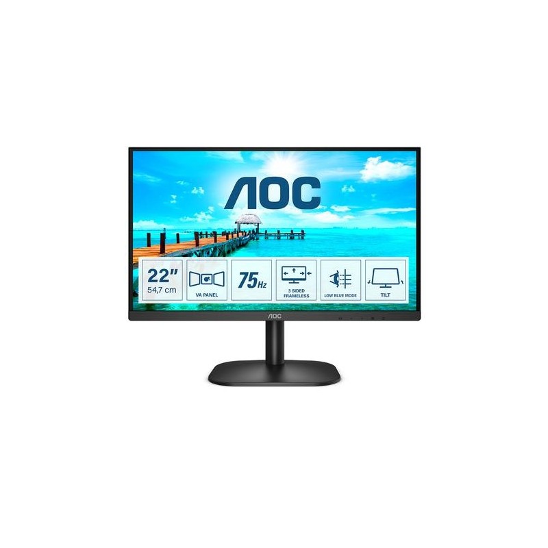 AOC B2 22B2DA LED display 54,6 cm (21.5&quot;) 1920 x 1080 Pixel Full HD N