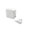 i-tec USB-C Travel Charger 60W + USB-A Port 18W