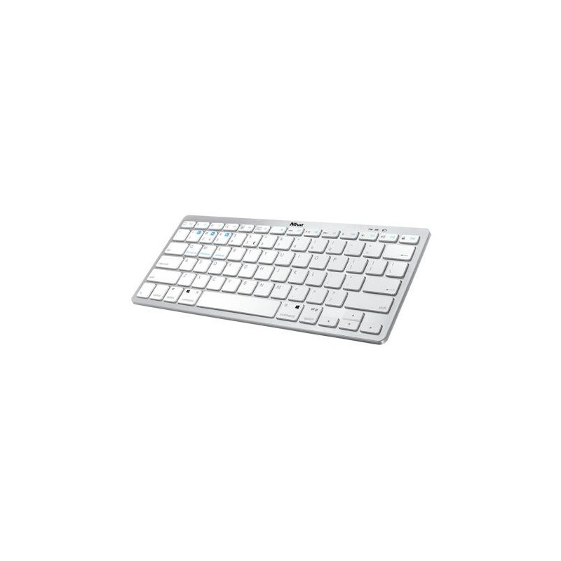 Trust Nado Bluetooth Wireless tastiera QWERTY Italiano Bianco