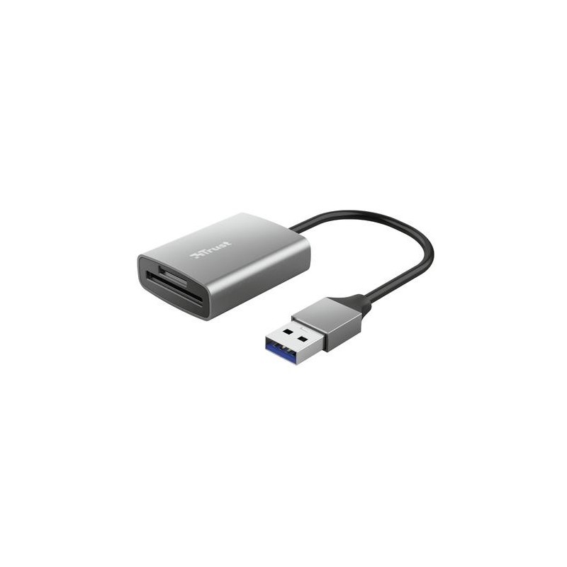 Trust Dalyx lettore di schede USB 3.2 Gen 1 (3.1 Gen 1) Alluminio