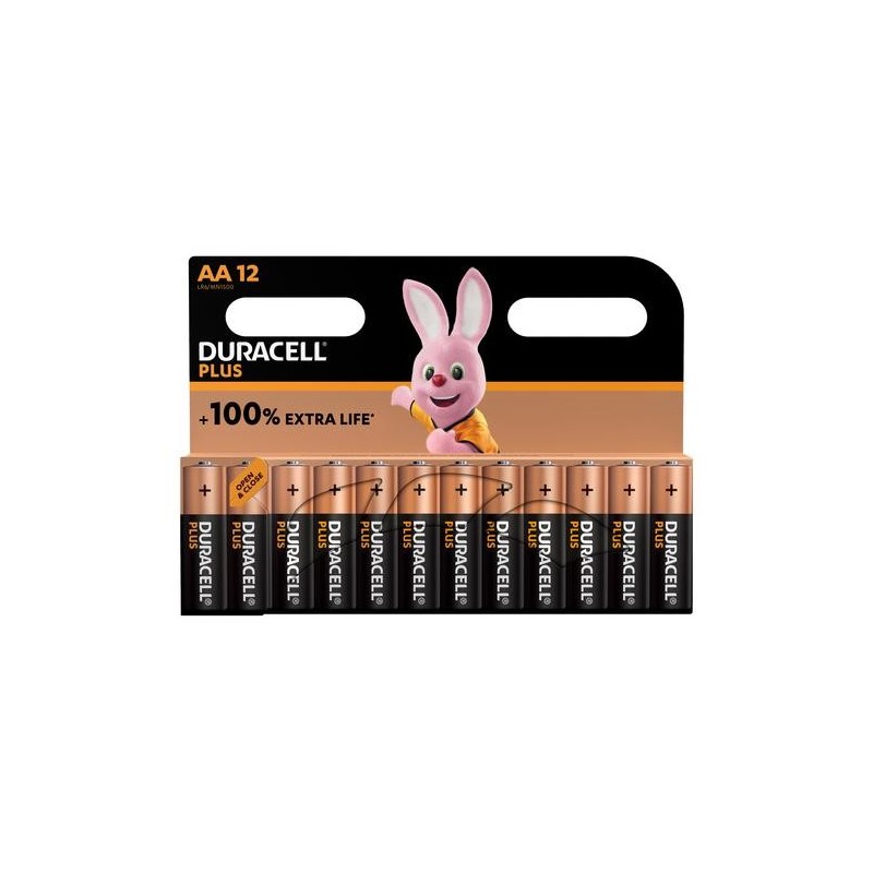 Duracell PLUS AA Batteria monouso Stilo AA Alcalino