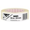 NOPI Kreppband 30 mm x 50 m beige