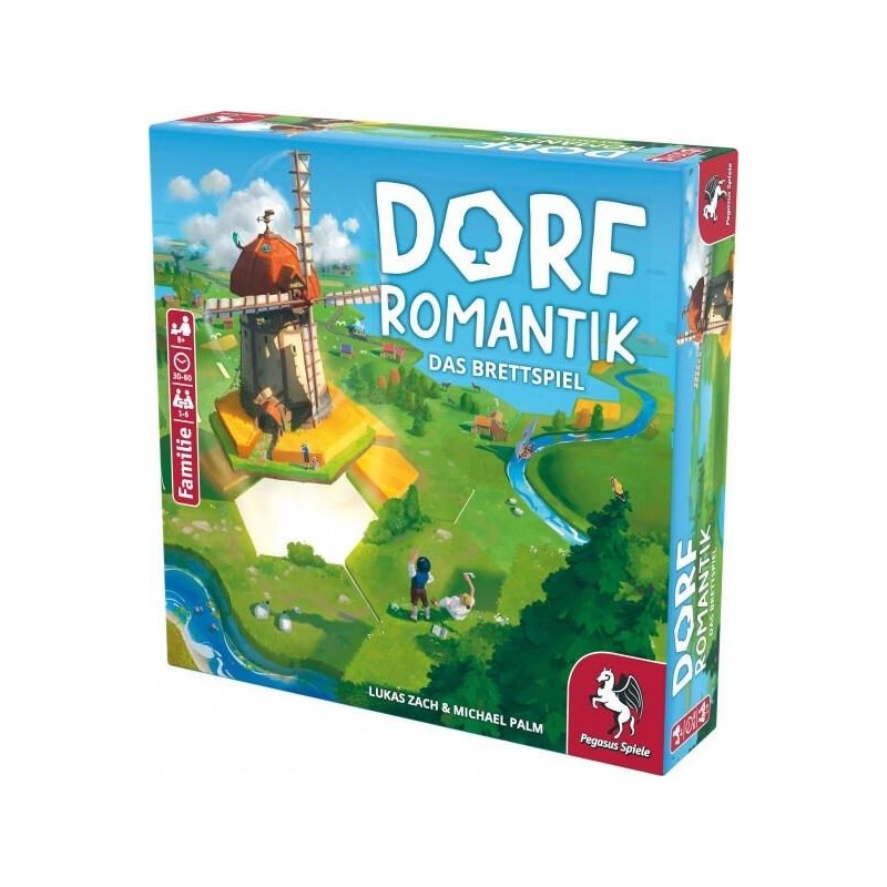 Pegasus Spiele - Brettspiel Dorfromantik - Spiel des Jahres 2023 (512