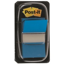 Post-it Index Haftmarker blau im Spender - 50 Streifen