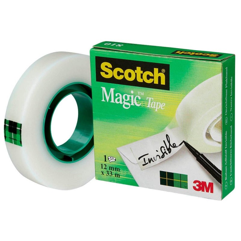 Scotch Klebefilm 12 mm x 33 m matt-unsichtbar