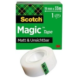 Nastro adesivo Scotch&reg; Magic? 810 19 mm x 33 m trasparente opaco 810