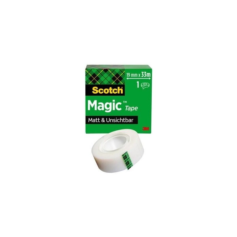 Nastro adesivo Scotch&reg; Magic? 810 19 mm x 33 m trasparente opaco 810