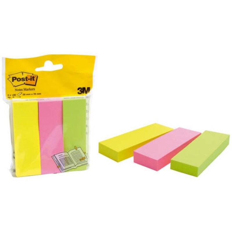 Segnapagina removibili in carta Post-it&reg; Index Mini neon assortiti C