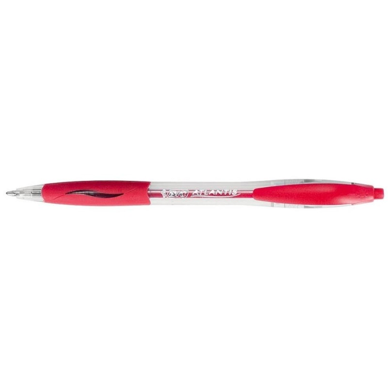 Penna a sfera a scatto BIC Atlantis Classic NF M 1 m rosso 8871331