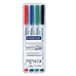 STAEDTLER pen Whiteboard-Marker 1,0 mm - 4 St&Atilde;&frac14;ck