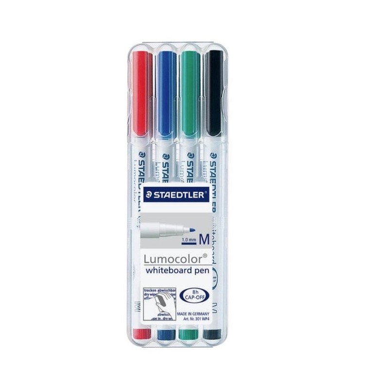 STAEDTLER pen Whiteboard-Marker 1,0 mm - 4 St&Atilde;&frac14;ck