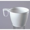 STARPAK Einweg-Kaffeetassen Kaffee-Tassen Ps 0,18l 6cm w&Atilde; 0,18 l