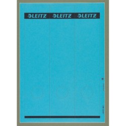 LEITZ R&Atilde;&frac14;ckenschilder PC-R.Schld 80mm Lang blau 75st 8 cm Blau