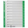 Fogli divisori LEITZ Fogli divisori, 100 pezzi verdi 230 g/m² verde