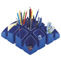 HAN Stiftehalter Stiftek&Atilde;&para;cher Scala blau 12,5 x 12,5 x 10,0 cm Blau