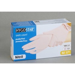 HYGOSTAR Handschuhe Handschuhe Nitril pink M,100 S M Lila