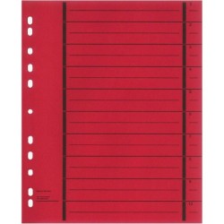 Wekre Trennbl&Atilde;&curren;tter Trennbl&Atilde;&curren;tter rot 50 St. 190 g/m&Acirc;&sup2; rot