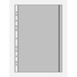 LEITZ Gleitverschlussbeutel Gleitverschlu&Atilde;beutel,020mm,A4, 18.1 cm