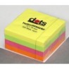 dots Haftnotizen dots W&Atilde;&frac14;rfel Neon 75x75 1x320Bl farbsortiert