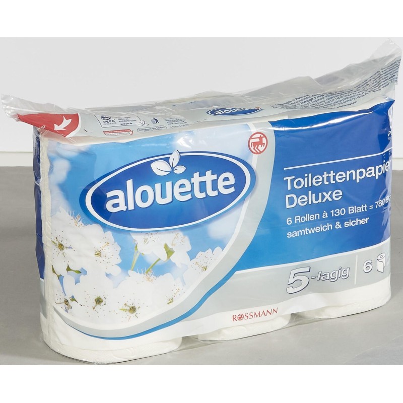 alouette Toilettenpapier alouette Toi-Papier 5lg 6x130 5-lagig