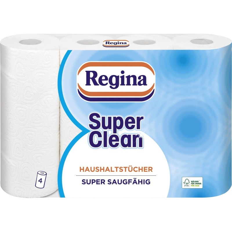 Regina K&Atilde;&frac14;chenrollen Superclean 3-lagig4 Rollen