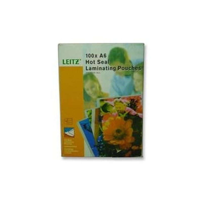 Leitz EVA A6 2x125m&micro; pellicola per plastificatrice 100 pz