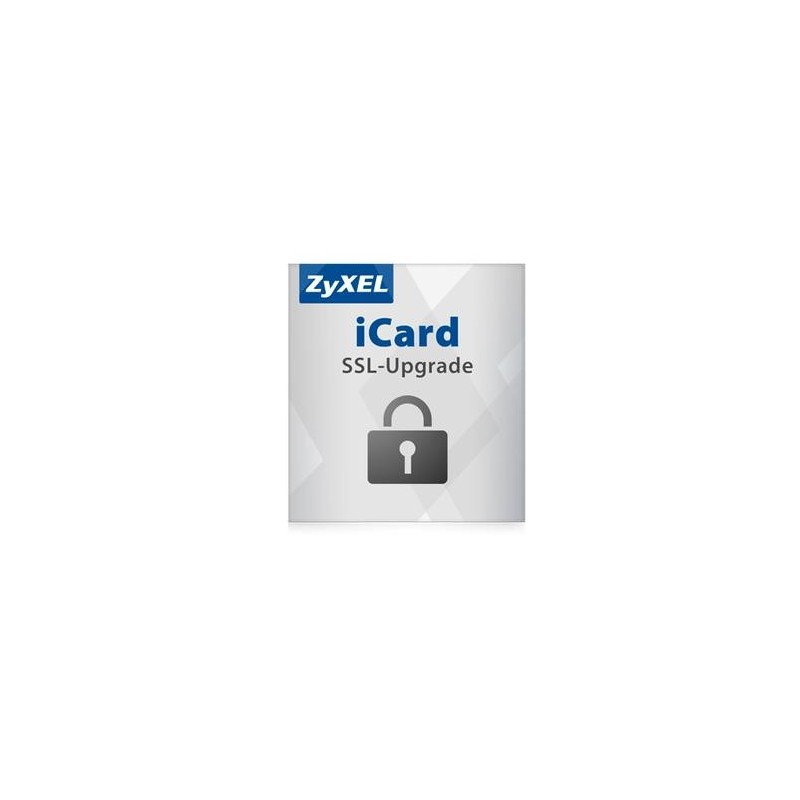 Zyxel iCard SSL 10 to 25 USG 200 25 licenza/e Aggiornamento