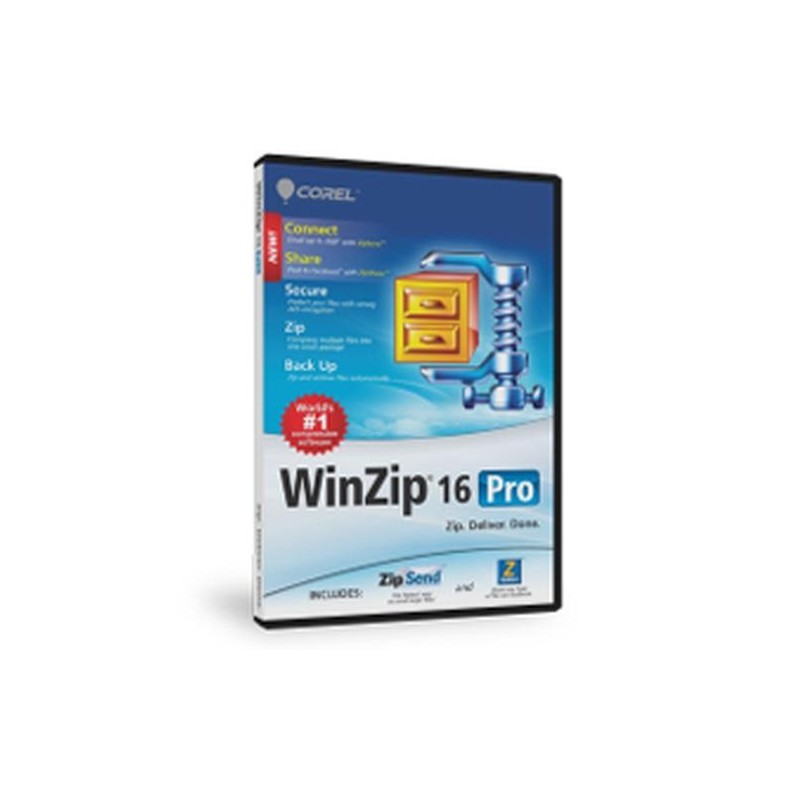 Corel WinZip 16 Professional, 2 Y, 1000000 U, Maintence