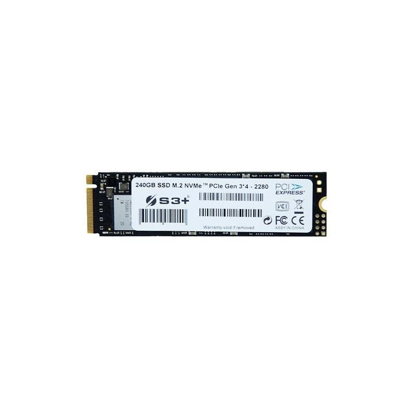 S3+ SSD 240GB S3+ SSD M.2 NVMe PCIe Gen 3 (2280)