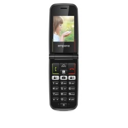 Emporia ACTIVEglam 5,59 cm (2.2&quot;) 85 g Nero Telefono per anziani