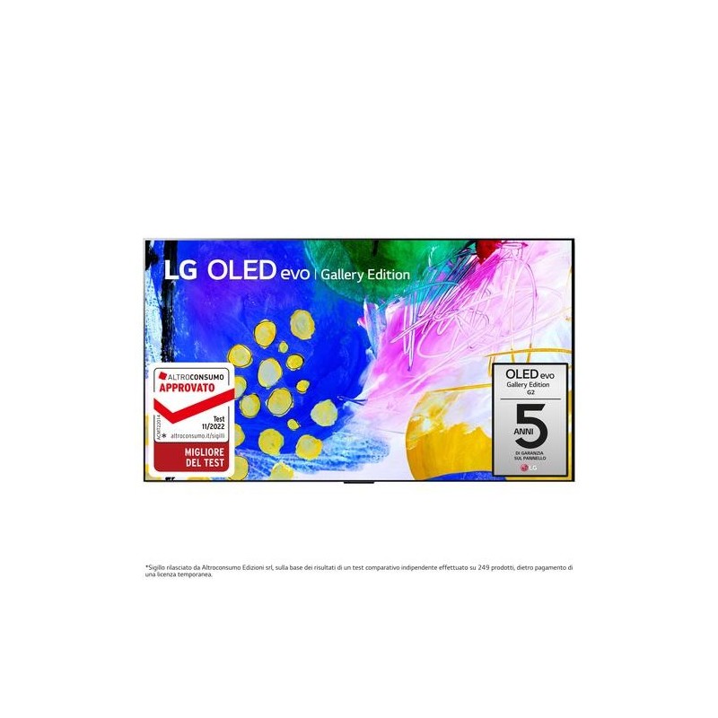 LG OLED evo Gallery Edition 4K 65&#039;&#039; Serie G2 OLED65G26LA Smart TV NOV