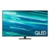 Samsung Series 8 TV QLED 4K 65&rdquo; QE65Q80A Smart TV Wi-Fi Carbon Silv