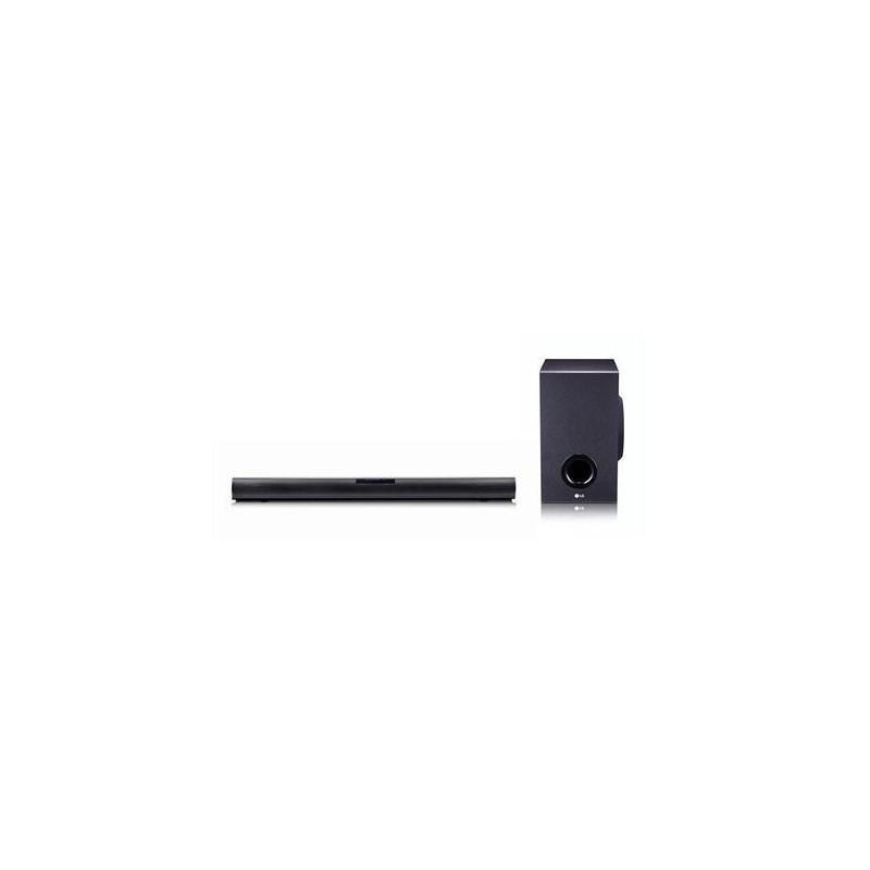 LG Soundbar SQC1 160W 2.1 canali, Dolby Digital, Subwoofer wireless, 