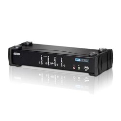 ATEN Switch KVMP&trade; USB DVI/audio a 4 porte