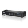 ATEN Switch KVMP&trade; Dual Link/audio USB DVI a 4 porte