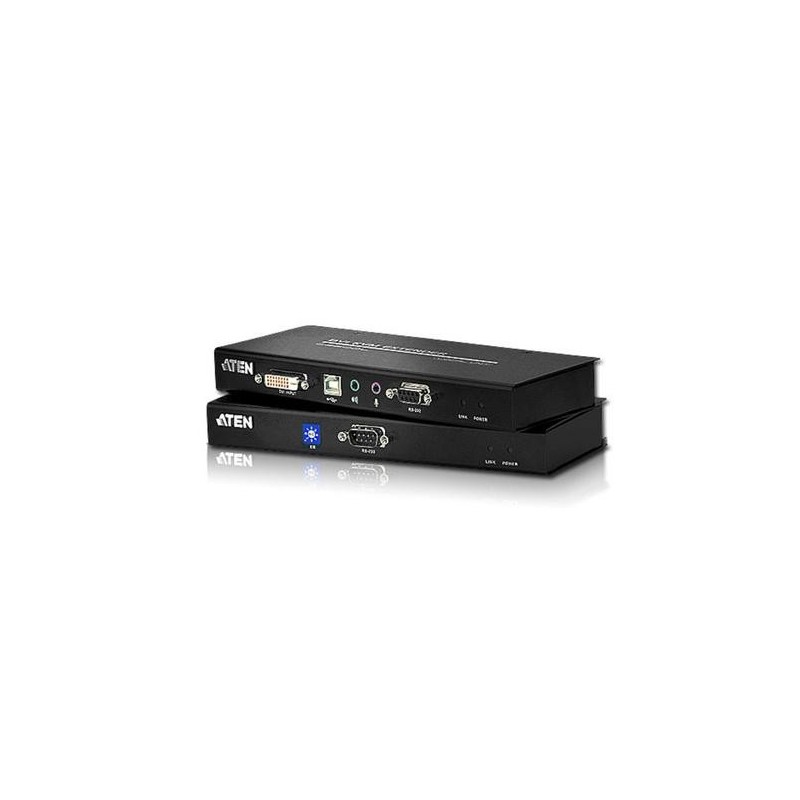 ATEN Extender KVM USB DVI Cat 5 (1024 x 768 a 60 m)