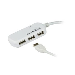 ATEN Cavo extender USB 2.0 da 12 m a 4 porte (Collegamento a margheri