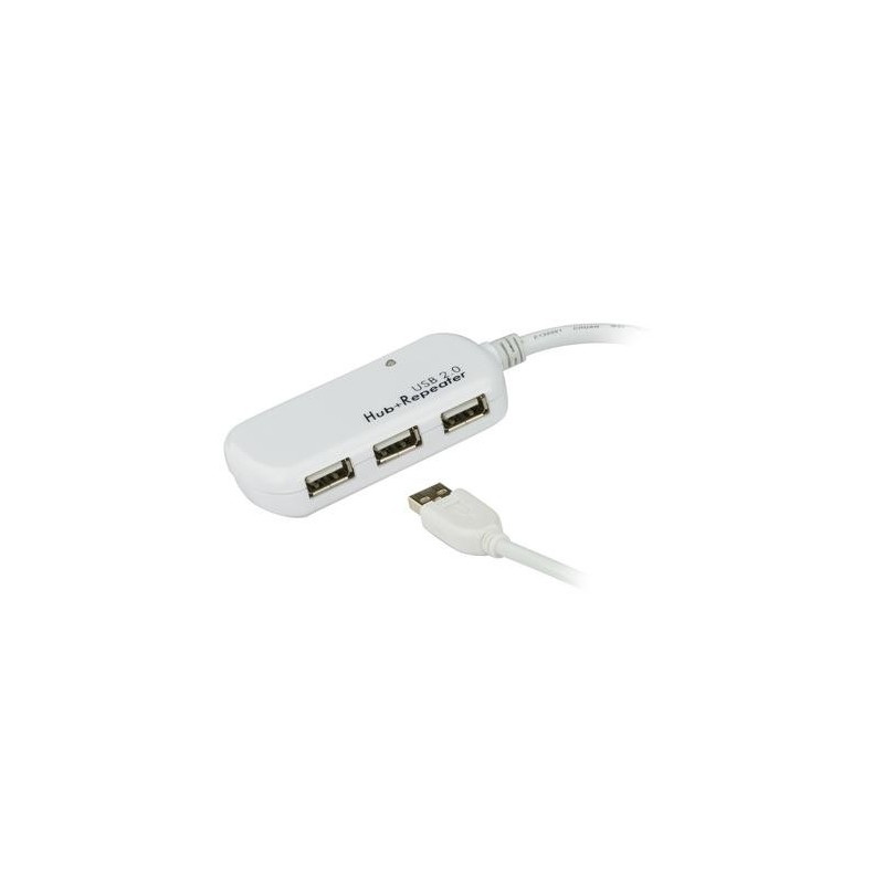 ATEN Cavo extender USB 2.0 da 12 m a 4 porte (Collegamento a margheri