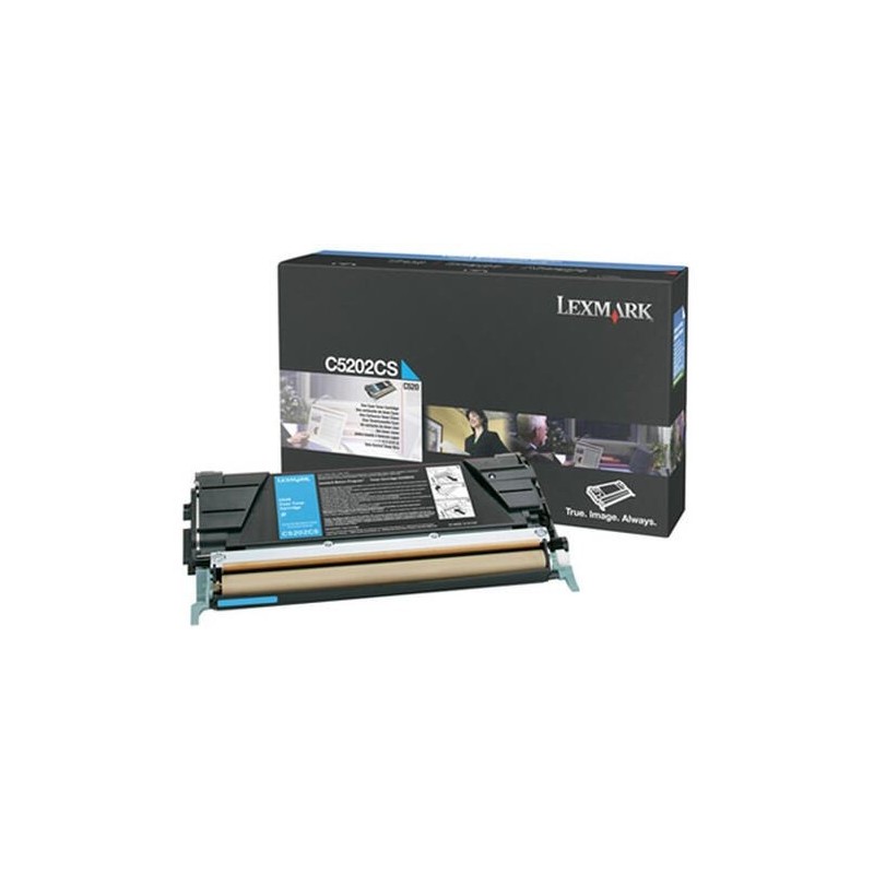 LEXMARK Toner cyan f. C530 1.500 Seiten 00C520SCS