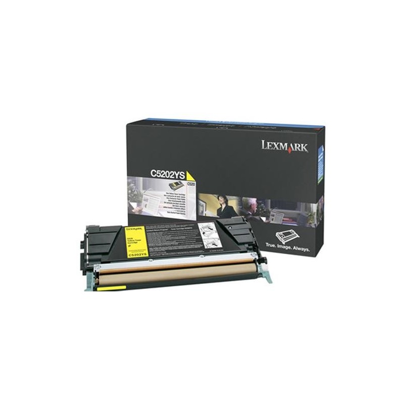 Lexmark C5202YS cartuccia toner 1 pz Originale Giallo