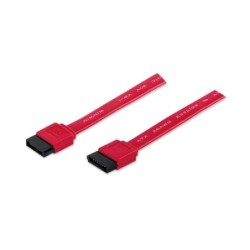 Manhattan 340700 cavo SATA 0,5 m SATA 7-pin Rosso