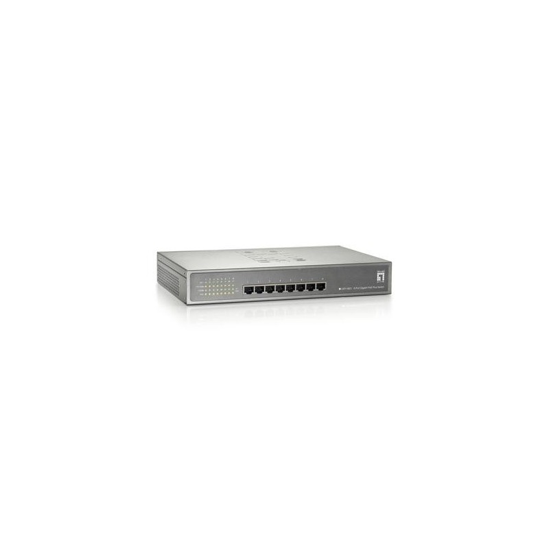 LevelOne GEP-0821 switch di rete Gigabit Ethernet (10/100/1000) Suppo