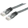 Value UTP Kat6 cable black black 2m Value CAT6 UTP CCA Ethernet Cab