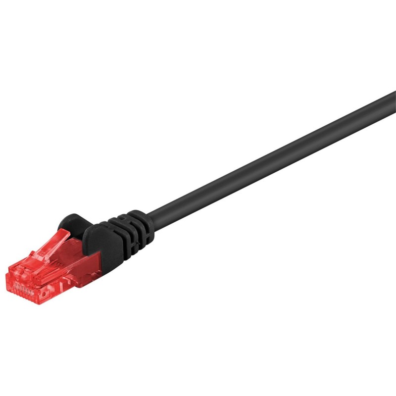 U/UTP CAT6 1M Black PVC