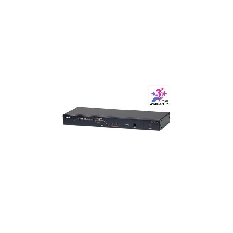 ATEN Switch KVM Cat 5 multi-interfaccia (DisplayPort, HDMI, DVI, VGA)