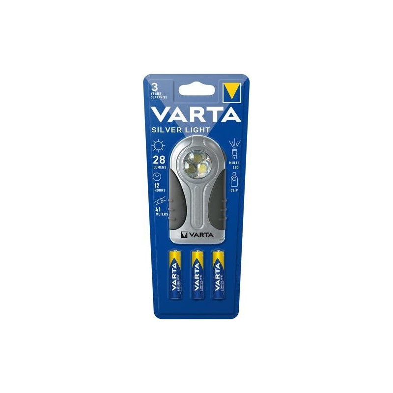 Varta Silver Light 3 AAA With Batt.