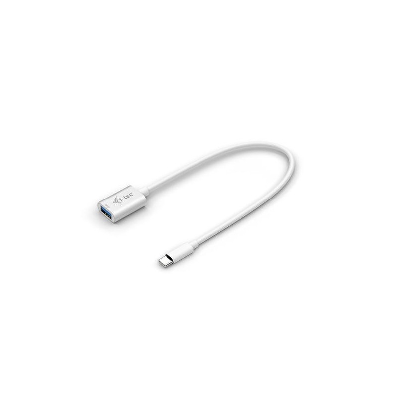 i-tec C31ADA cavo USB 0,2 m USB 3.2 Gen 2 (3.1 Gen 2) USB C USB A Bia