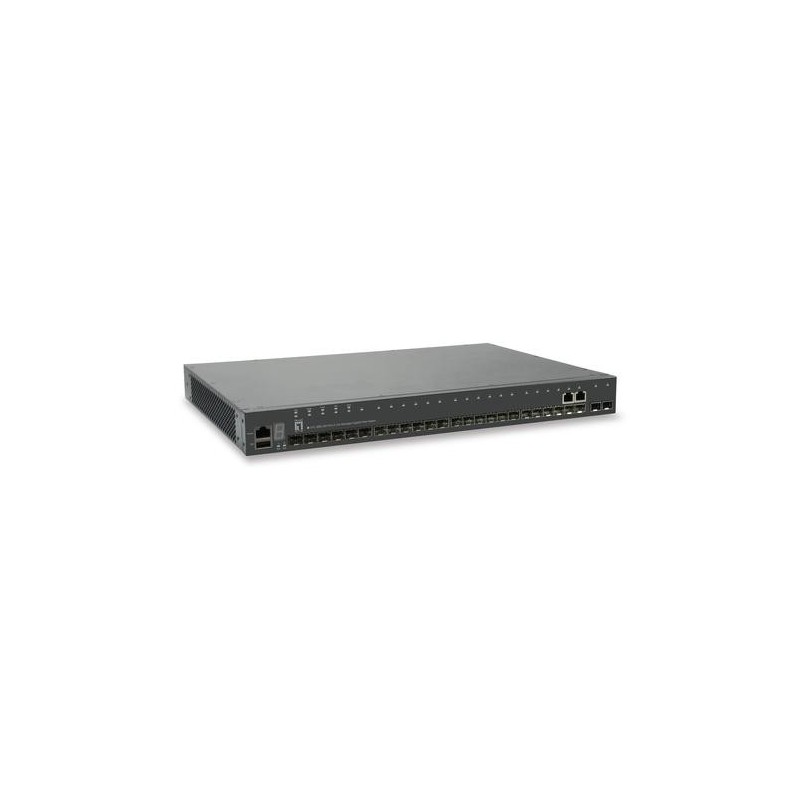 LevelOne GTL-2882 Gestito L3 Gigabit Ethernet (10/100/1000) Grigio