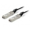 LevelOne DAC-0105 cavo a fibre ottiche 5 m SFP+ Nero, Acciaio inossid